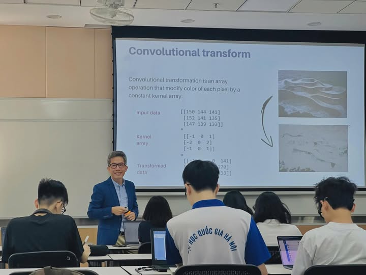 AI Foundation Training at VinUniversity, Hanoi 2025